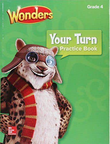 Wonders, Your Turn Practice Book, Grade 4 (ELEMENTARY CORE READING) – Softcover