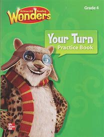 wonders your turn practice book grade 4