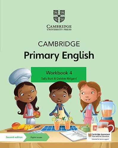 Cambridge Primary English Workbook 4 with Digital Access (1 Year) –