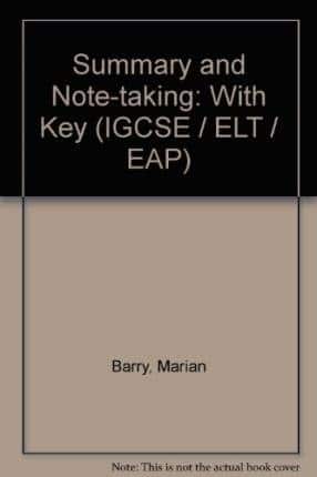 Summary and Note-taking – Softcover