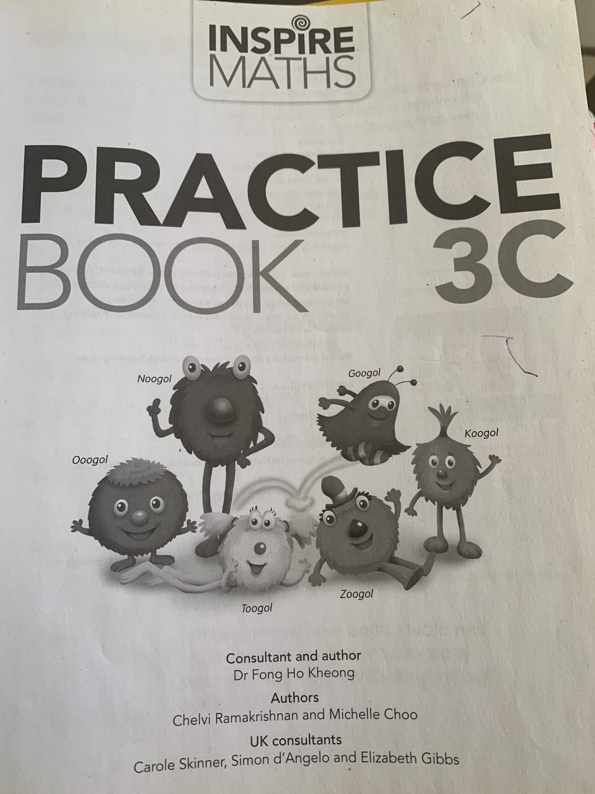 Inspire Math Practice Book 3C