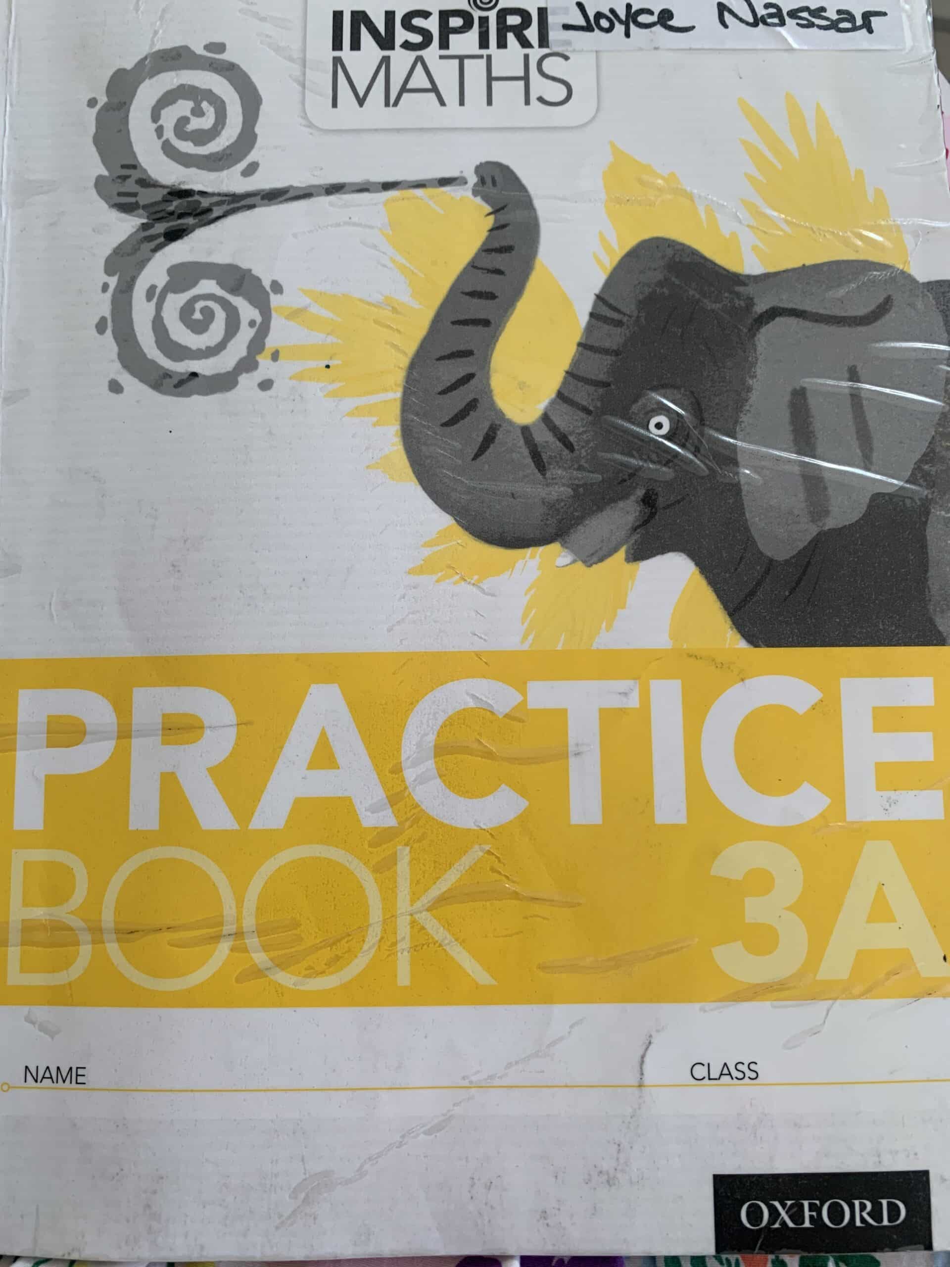 Inspire Math Practice Book 3A