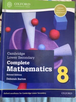 Cambridge lower secondary Complete Mathematics 8