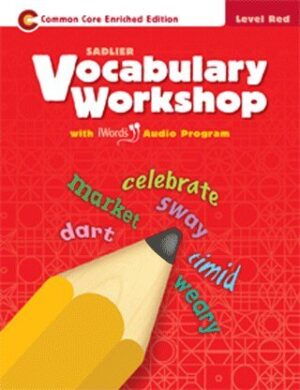 Vocabulary Workshop Level Red (2013) - Softcover