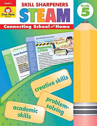 Skill Sharpeners: STEAM, Grade 5 Workbook