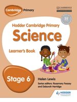 Hodder Cambridge Primary Science Learner's book 6 - Softcover