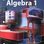 HMH Algebra 1 volume 2