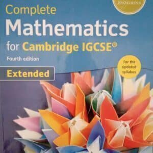 COMPLETE MATHEMATICS FOR CAMBRIDGE IGCSE® STUDENT BOOK (EXTENDED)