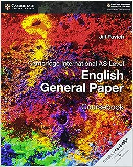 Cambridge International AS Level English General Paper Coursebook (Cambridge International Examinations) New Edición