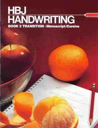 HANDWRITING – Book 2 Transition – Manuscript Cursive Paperback