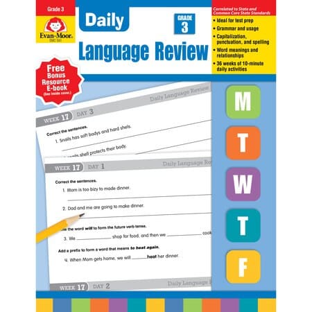 Daily Language Review Teachers Edition, Grade 3