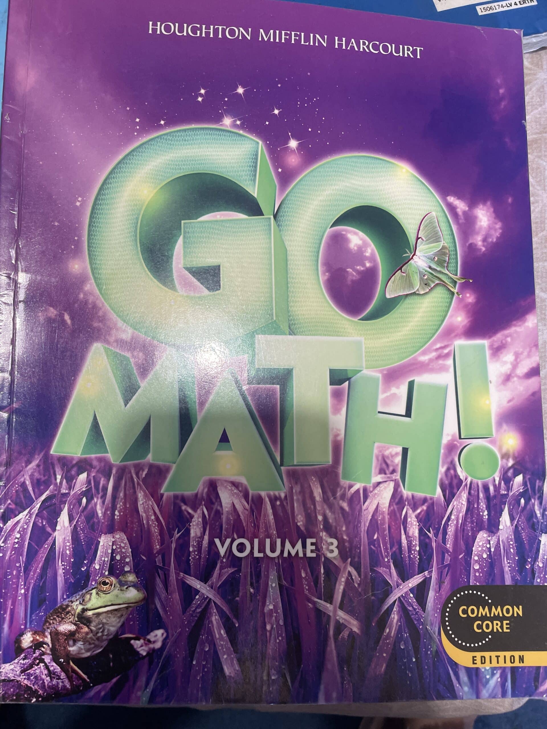 Go math volume 3 grade 3