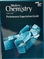 Performance Expectation Guide Student Edition (HMH Modern Chemistry)