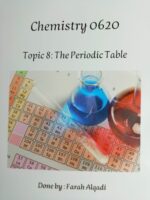 Chemistry 0620 Topic 8 The Periodic Table