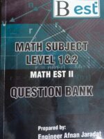 Math Subject level 1 & 2 Math EST Question Bank By Engineer Afnan Jaradat (Best) ( Digital Format )