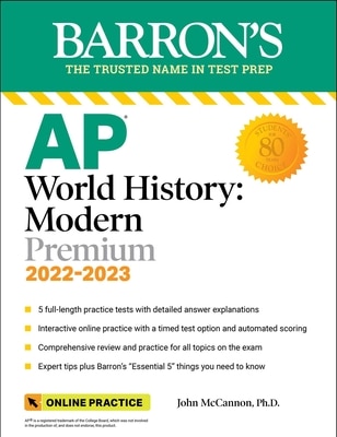 AP Barrons World History 2022 – 2023