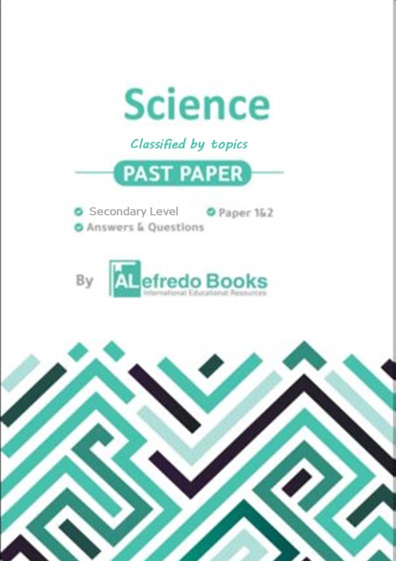 Science-Check point-Classified by topics-Pastpapers-Secondary Stage-Grade 7-8 (2018-2023)(Questions & Answers) Hard Cover Book(Digital Format).