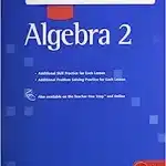 Holt McDougal Algebra 2: Practice and Problem Solving Workbook