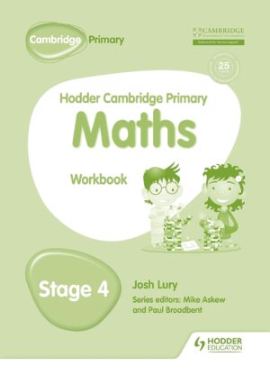 Hodder Cambridge Primary Maths Workbook 4 Workbook Edition