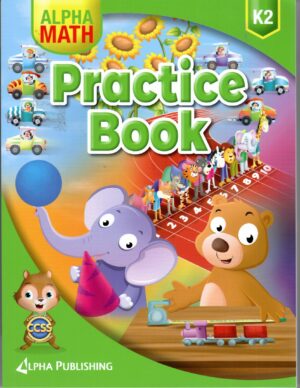 Alpha Kindergarten Math: KG 2 Practice Book + 1 YR Digital Access