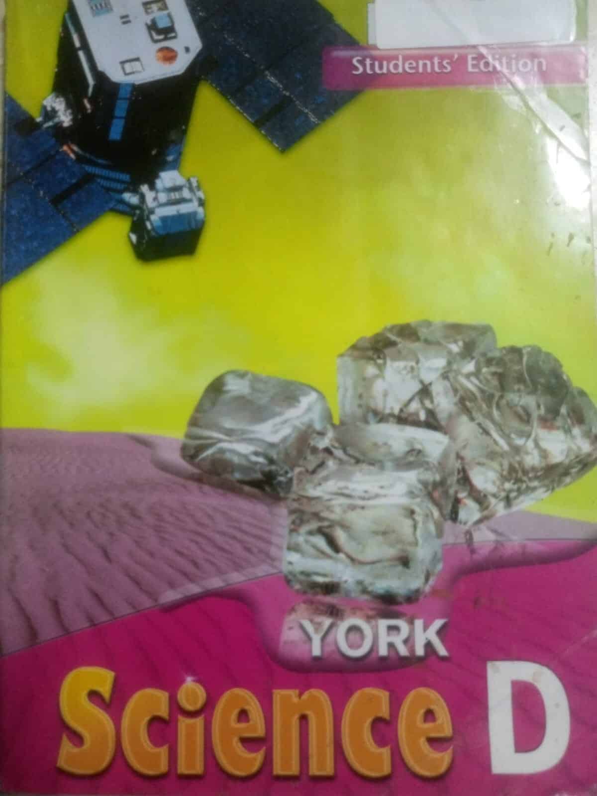 York Science D - Student's Edition