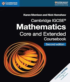 Cambridge IGCSE® Mathematics Core and Extended Coursebook (Cambridge International IGCSE)
