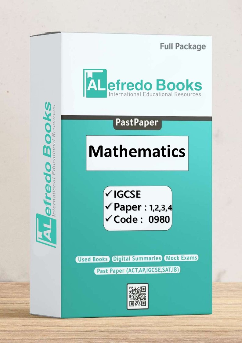 Mathematics – Code 0980 – Past Papers – Last 7 Years – Cambridge – IGCSE – Digital Format